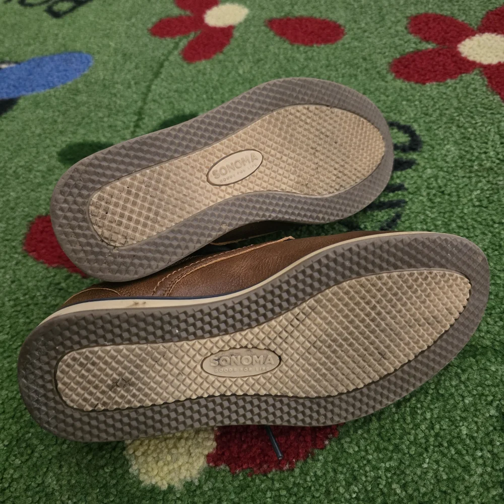Sonoma Brown Kids Dress Shoes
